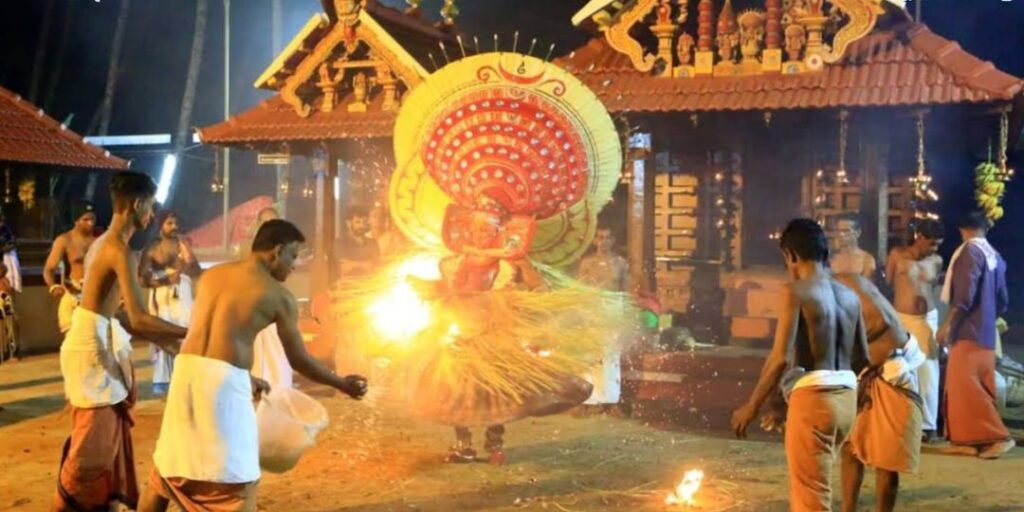 Theyam Fire Dance Ritual